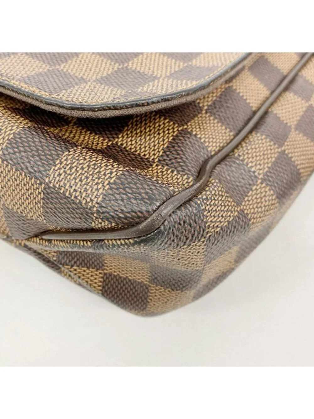 Louis Vuitton Shoulder Bag Damier Brooklyn MM Ebene